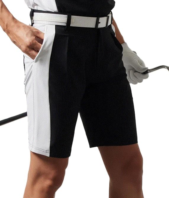 BANDEL SIDE PANEL SWITCH HALF PANTS BGS-4SSSHP/BLACK×WHITE/Msize/